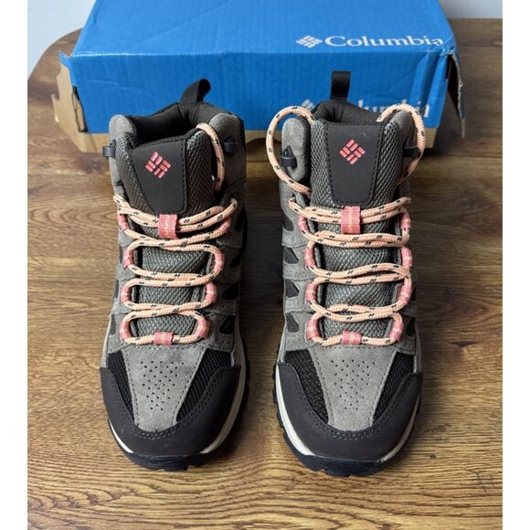 Columbia Crestwood Mid Waterproof Boots - Cordovan/Mud - Size Women's 5.5 Wide - Picture 4 of 10